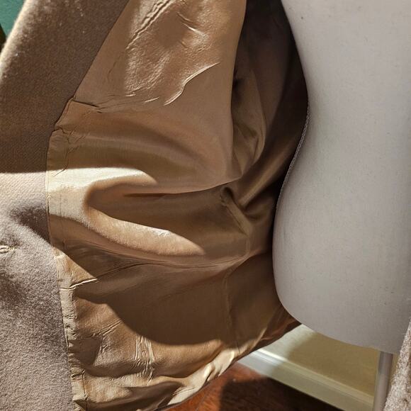 Sag Harbor 12 Wool Oversized Blazer Camel Vintage Quiet Luxury Old Money Chic - Picture 9 of 10